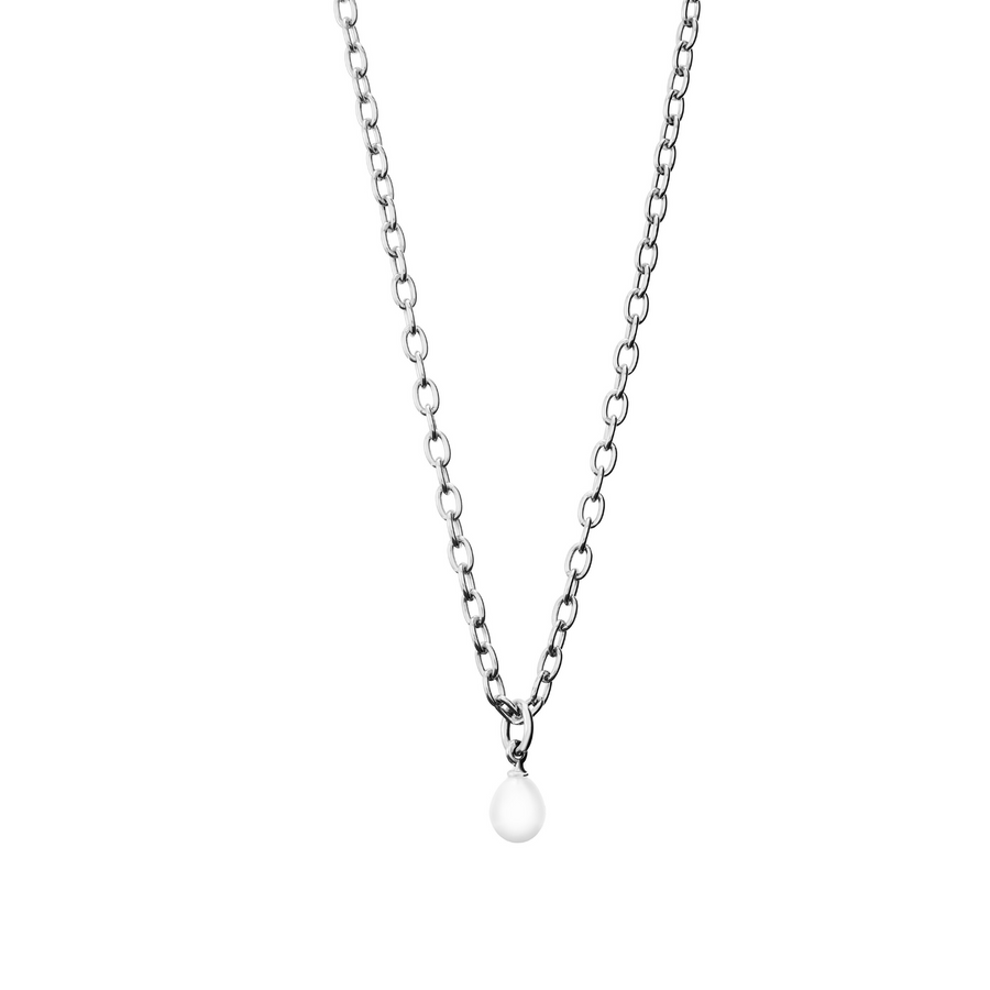 Silver Chunky Cable Chain Necklace