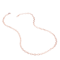 Rose Gold Chunky Cable Chain Necklace