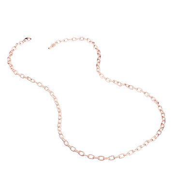 Rose Gold Chunky Cable Chain Necklace