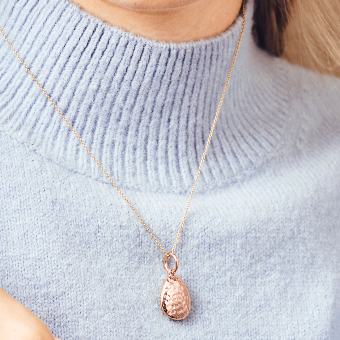 Rose Gold Plated Fine Chain Necklace