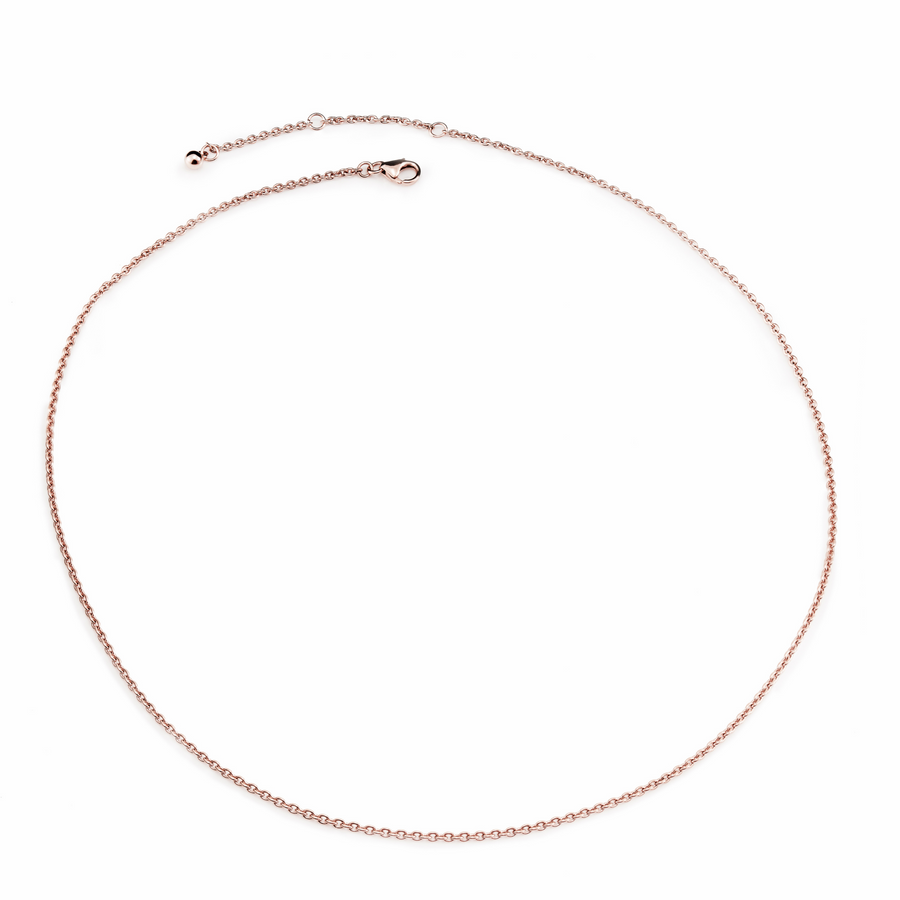 Rose Gold Thick Cable Chain Necklace