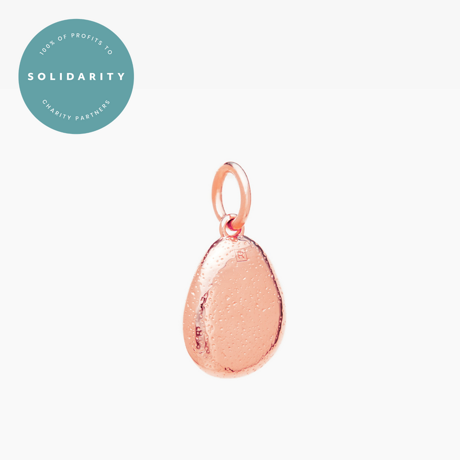 Rose Gold Pebble Textured (spotted)